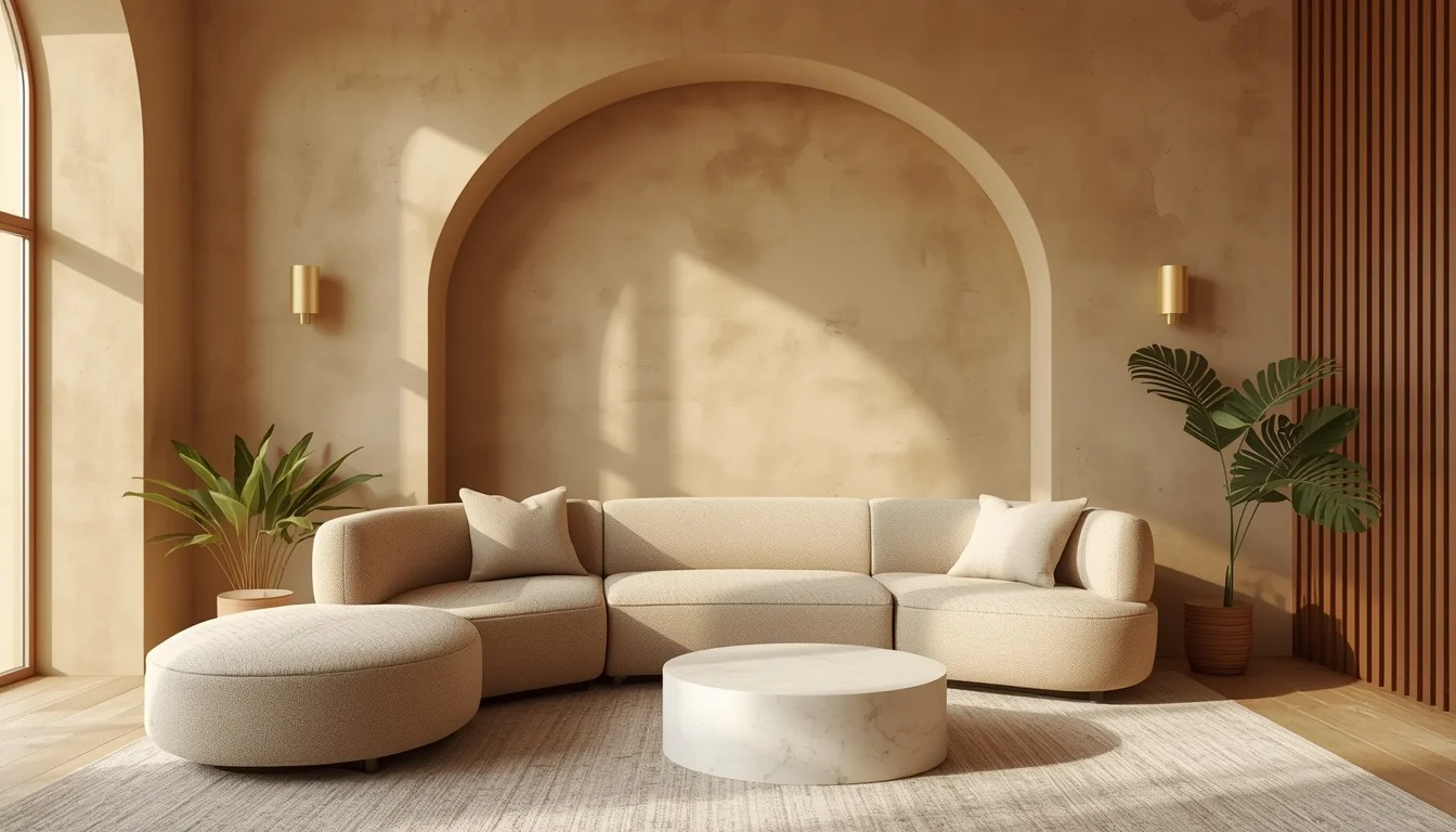 15 Curved Accent Wall Ideas to Soften a Boxy Room 1 Curved Accent Wall Ideas to soften a boxy room