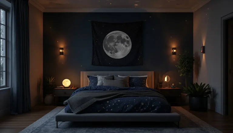 20 Extra Celestial Bedroom Ideas for Dreamy, Out-of-This-World Nights 23 Extra Celestial Bedroom Ideas fro dreamy nights