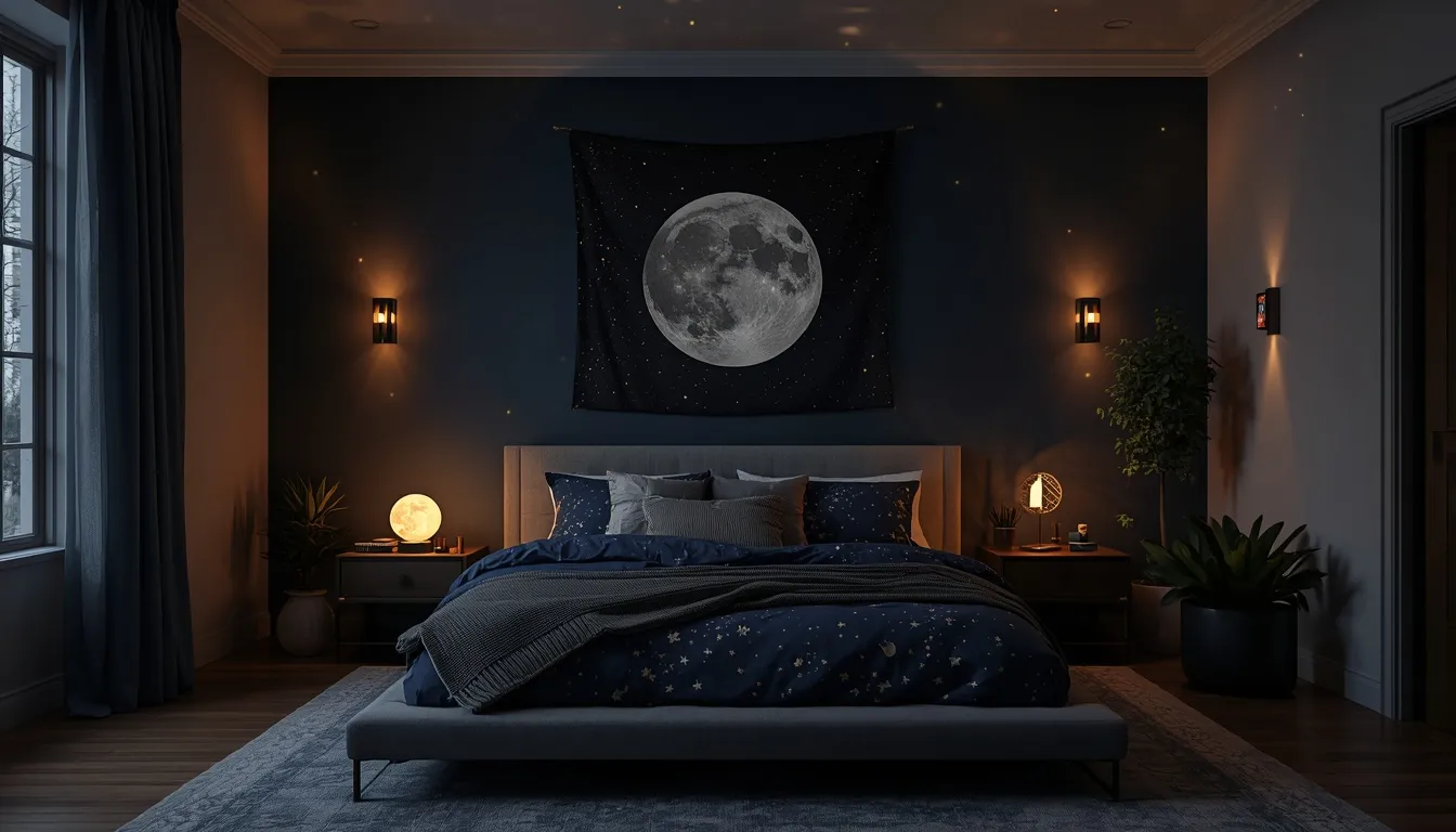 Extra Celestial Bedroom Ideas fro dreamy nights