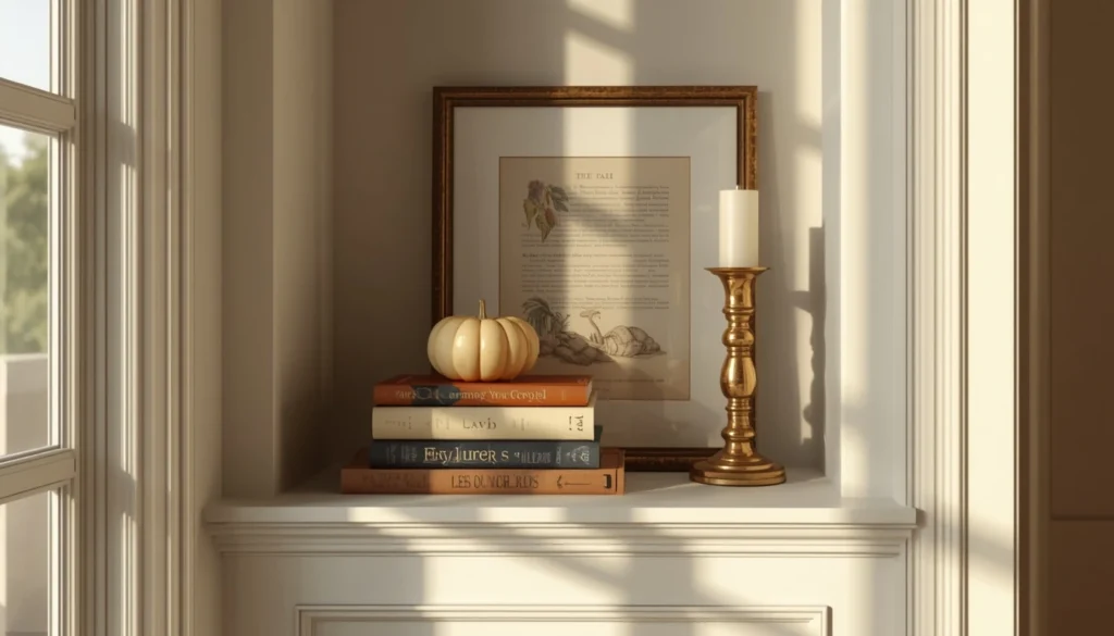 Fall Vignette Styling ideas