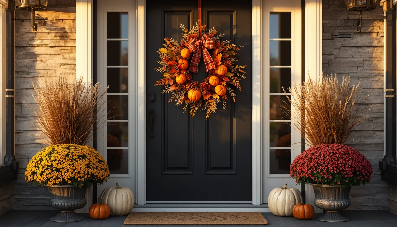 24 Fall Wreath Ideas to Welcome the Season in Style 1 Fall Wreath Ideas to Welcome autumn
