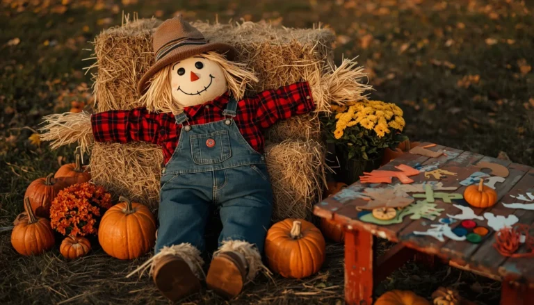 Fun DIY Scarecrow Ideas fall decor