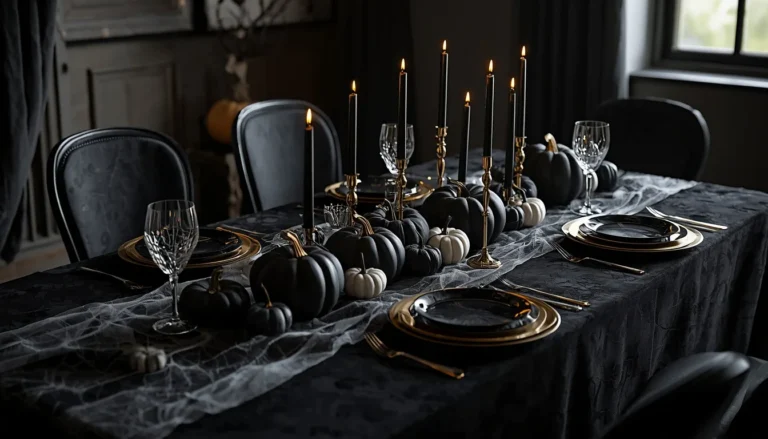 20 Halloween Dining Table Decor Ideas Worth Copying 24 Halloween Dining Table Decor